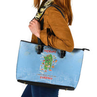 Italy Sardinia Leather Tote Bag I Don't Need Therapy - Wonder Print Shop