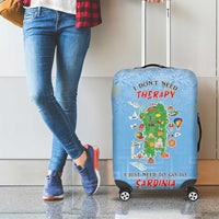 Italy Sardinia Luggage Cover I Don't Need Therapy - Wonder Print Shop