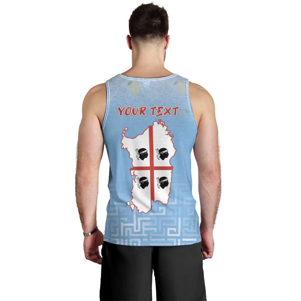 Personalized Italy Sardinia Men Tank Top I Don't Need Therapy - Wonder Print Shop