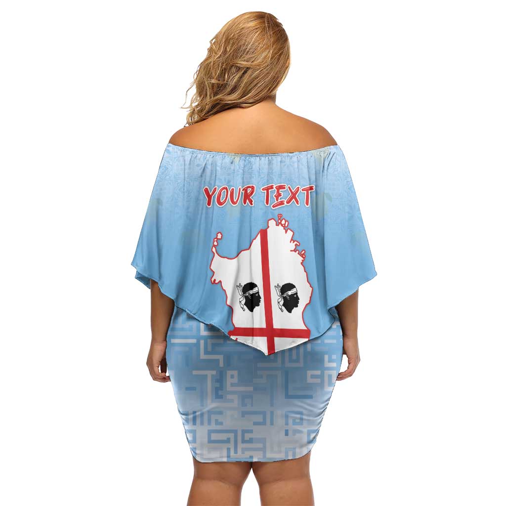 Personalized Italy Sardinia Off Shoulder Short Dress I Don't Need Therapy - Wonder Print Shop