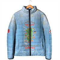 Personalized Italy Sardinia Padded Jacket I Don't Need Therapy - Wonder Print Shop