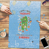 Italy Sardinia Puzzle I Don't Need Therapy - Wonder Print Shop