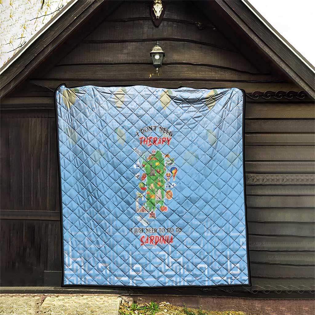 Italy Sardinia Quilt I Don't Need Therapy - Wonder Print Shop