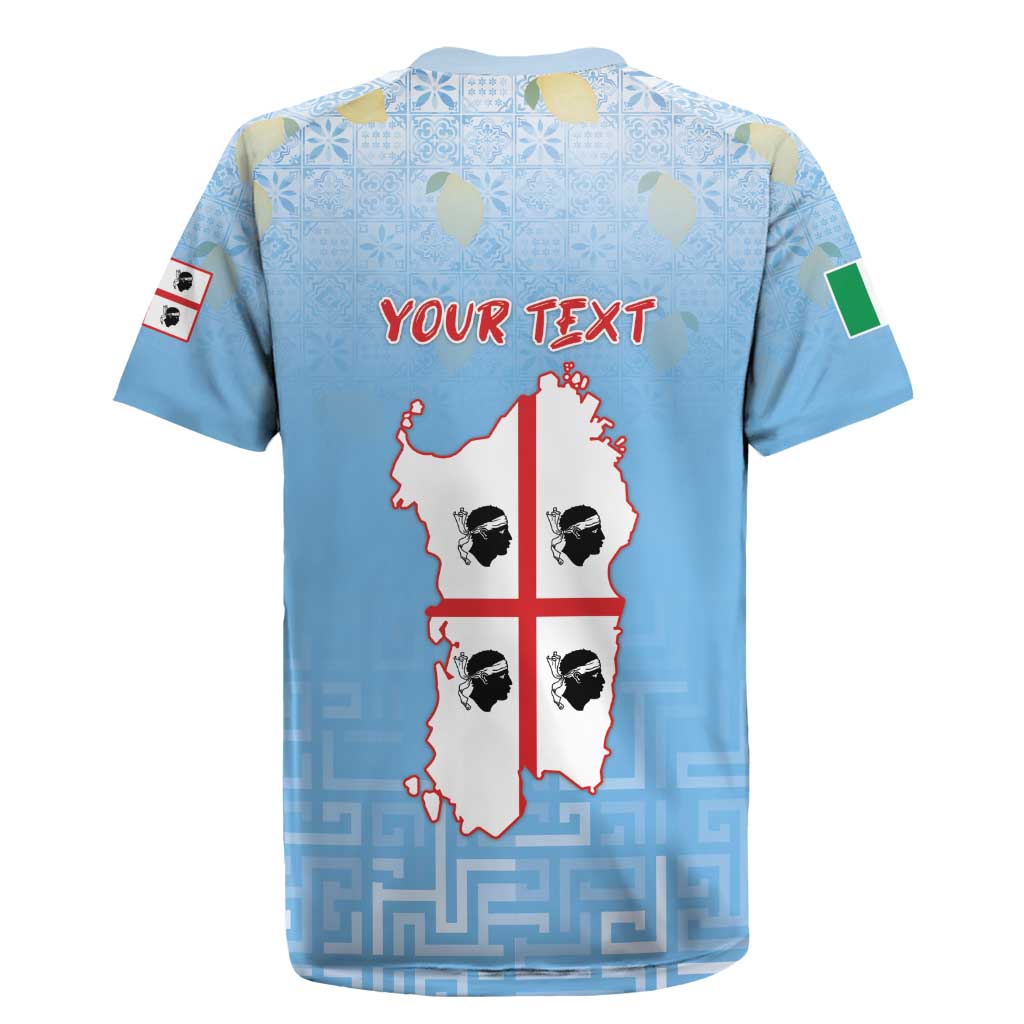 Personalized Italy Sardinia Rugby Jersey I Don't Need Therapy - Wonder Print Shop