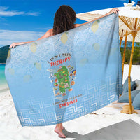 Italy Sardinia Sarong I Don't Need Therapy - Wonder Print Shop
