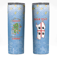 Personalized Italy Sardinia Skinny Tumbler I Don't Need Therapy - Wonder Print Shop