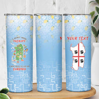 Personalized Italy Sardinia Skinny Tumbler I Don't Need Therapy - Wonder Print Shop