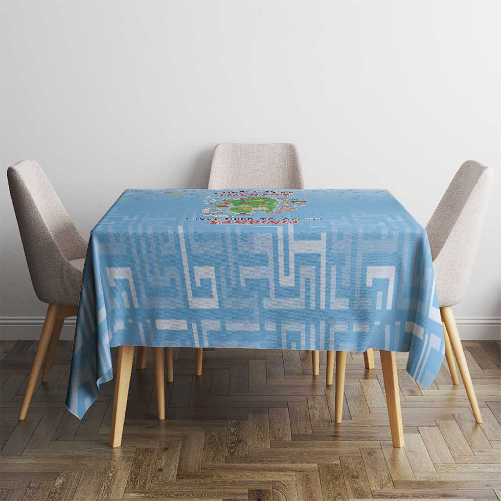 Italy Sardinia Tablecloth I Don't Need Therapy - Wonder Print Shop