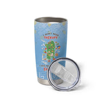 Personalized Italy Sardinia Tumbler Cup I Don't Need Therapy - Wonder Print Shop