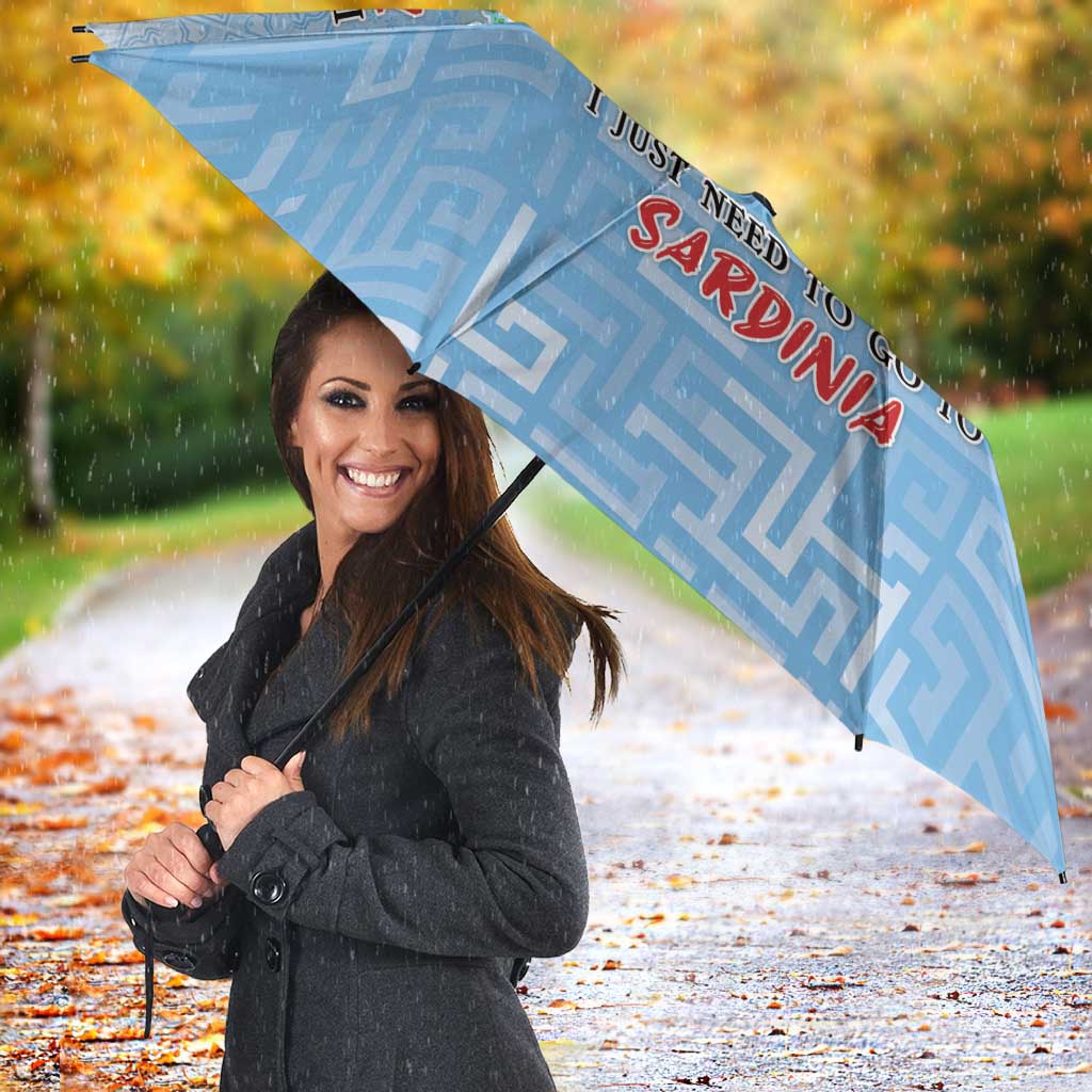 Italy Sardinia Umbrella I Don't Need Therapy - Wonder Print Shop