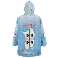 Personalized Italy Sardinia Wearable Blanket Hoodie I Don't Need Therapy - Wonder Print Shop