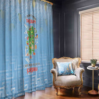 Italy Sardinia Window Curtain I Don't Need Therapy - Wonder Print Shop