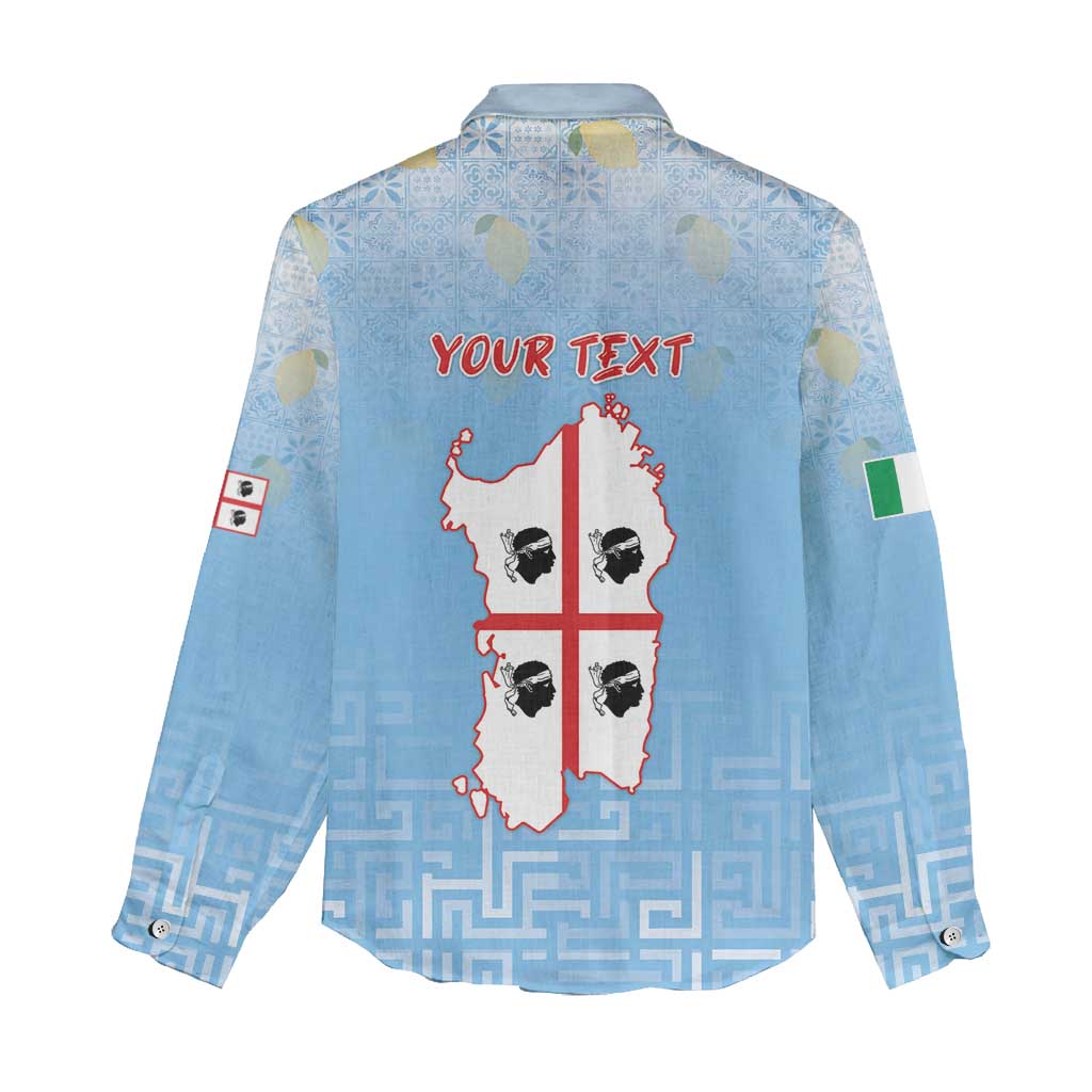 Personalized Italy Sardinia Women Casual Shirt I Don't Need Therapy - Wonder Print Shop