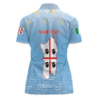Personalized Italy Sardinia Women Polo Shirt I Don't Need Therapy - Wonder Print Shop