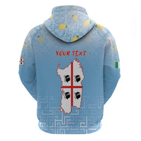Personalized Italy Sardinia Zip Hoodie I Don't Need Therapy - Wonder Print Shop