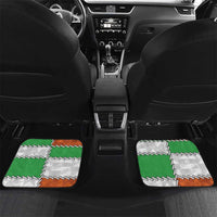 Personalized Niger Car Mats Dama Gazelle Waving Flag Funny Style