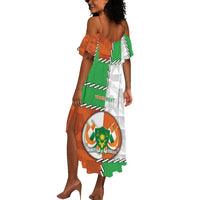 Personalized Niger Summer Maxi Dress Dama Gazelle Waving Flag Funny Style