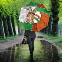 Niger Umbrella Dama Gazelle Waving Flag Funny Style