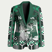 Personalized Nigeria Blazer Eagle With Tribal Patterns