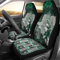 Nigeria Car Seat Cover Eagle With Tribal Patterns