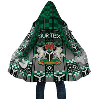 Personalized Nigeria Cloak Eagle With Tribal Patterns