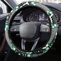 Nigeria Steering Wheel Cover Eagle With Tribal Patterns