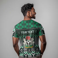Personalized Nigeria T shirt Eagle With Tribal Patterns