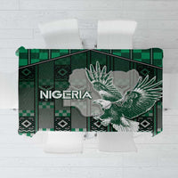Nigeria Tablecloth Eagle With Tribal Patterns