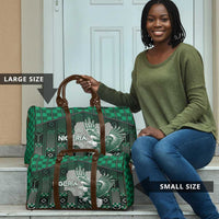 Nigeria Travel Bag Eagle With Tribal Patterns