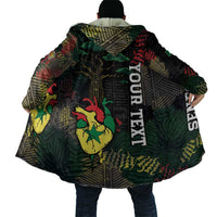 Personalized Senegal Cloak Heart Baobab Art Grunge Style