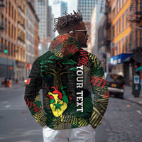 Personalized Senegal Hoodie Heart Baobab Art Grunge Style