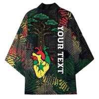 Personalized Senegal Kimono Heart Baobab Art Grunge Style