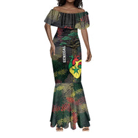 Personalized Senegal Mermaid Dress Heart Baobab Art Grunge Style
