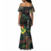 Personalized Senegal Mermaid Dress Heart Baobab Art Grunge Style