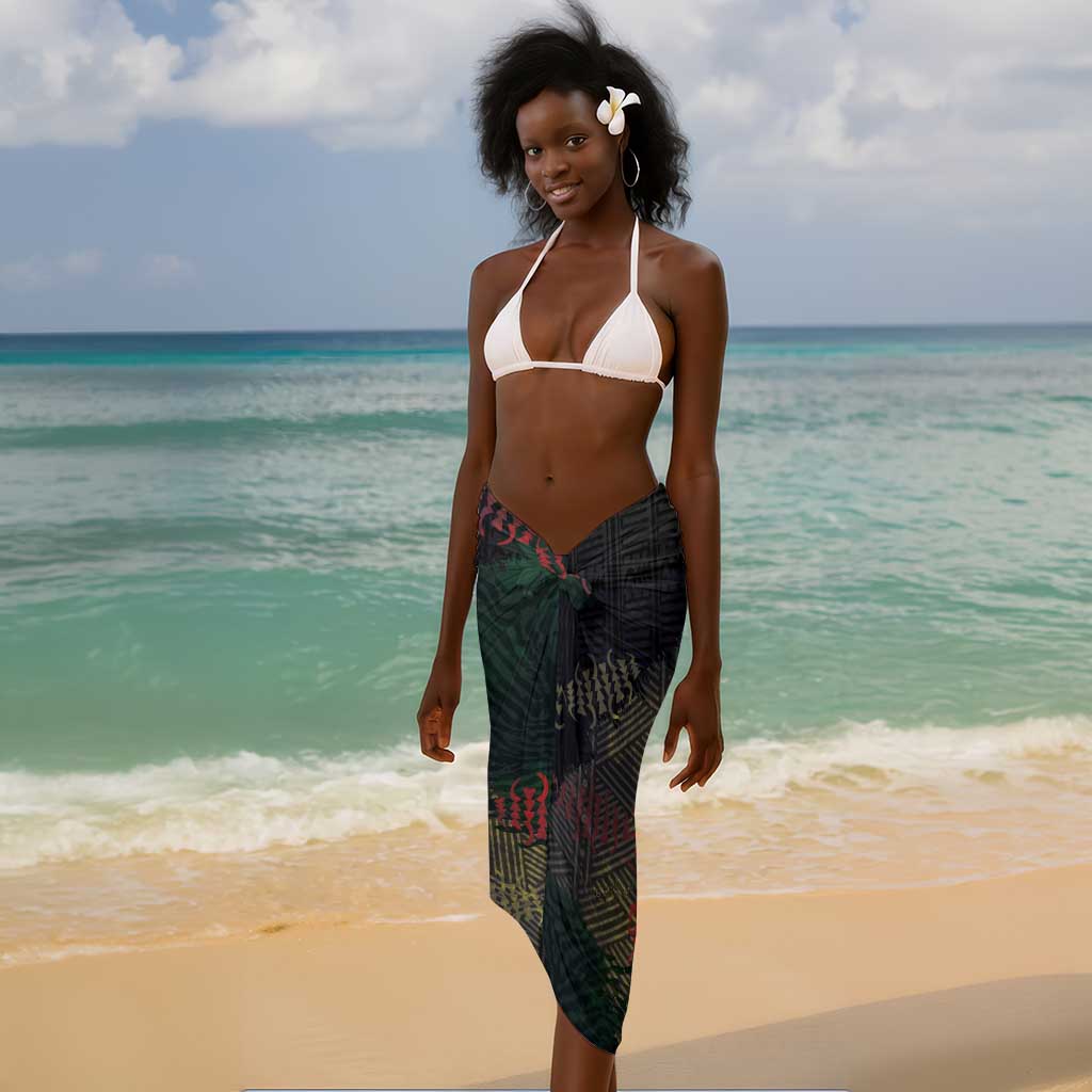 Senegal Sarong Heart Baobab Art Grunge Style