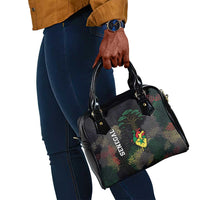 Senegal Shoulder Handbag Heart Baobab Art Grunge Style
