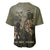 Military Fathers Day Baseball Jersey My Dad Is My Hero
