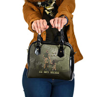 Military Fathers Day Shoulder Handbag My Dad Is My Hero
