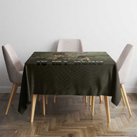 Military Fathers Day Tablecloth My Dad Is My Hero