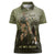 Military Fathers Day Women Polo Shirt My Dad Is My Hero
