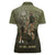 Military Fathers Day Women Polo Shirt My Dad Is My Hero