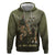 Military Fathers Day Zip Hoodie My Dad Is My Hero