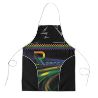 Racing Pride Apron Racing Rainbow Cyberpunk Style