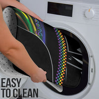 Racing Pride Bathroom Set Racing Rainbow Cyberpunk Style