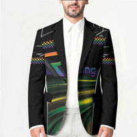 Custom Racing Pride Blazer Racing Rainbow Cyberpunk Style
