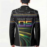 Custom Racing Pride Blazer Racing Rainbow Cyberpunk Style