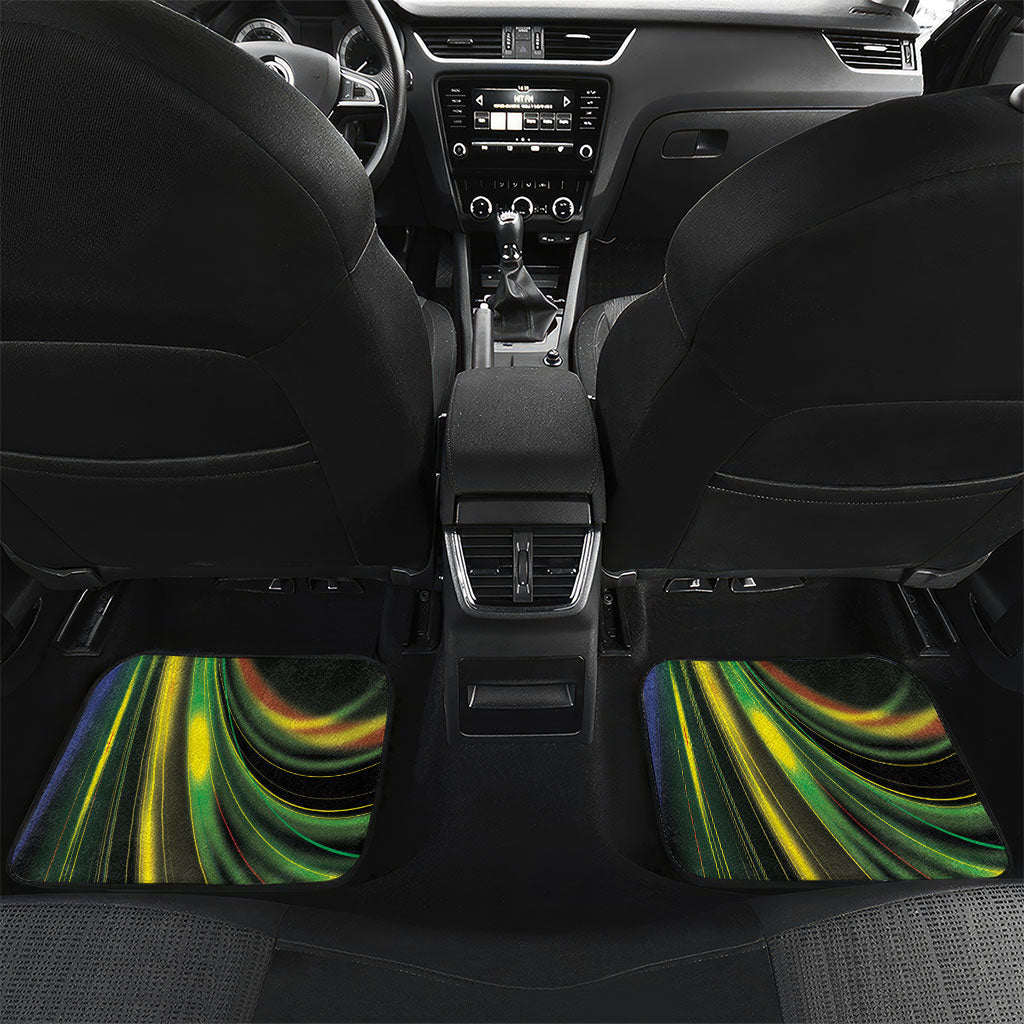 Custom Racing Pride Car Mats Racing Rainbow Cyberpunk Style
