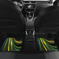 Custom Racing Pride Car Mats Racing Rainbow Cyberpunk Style