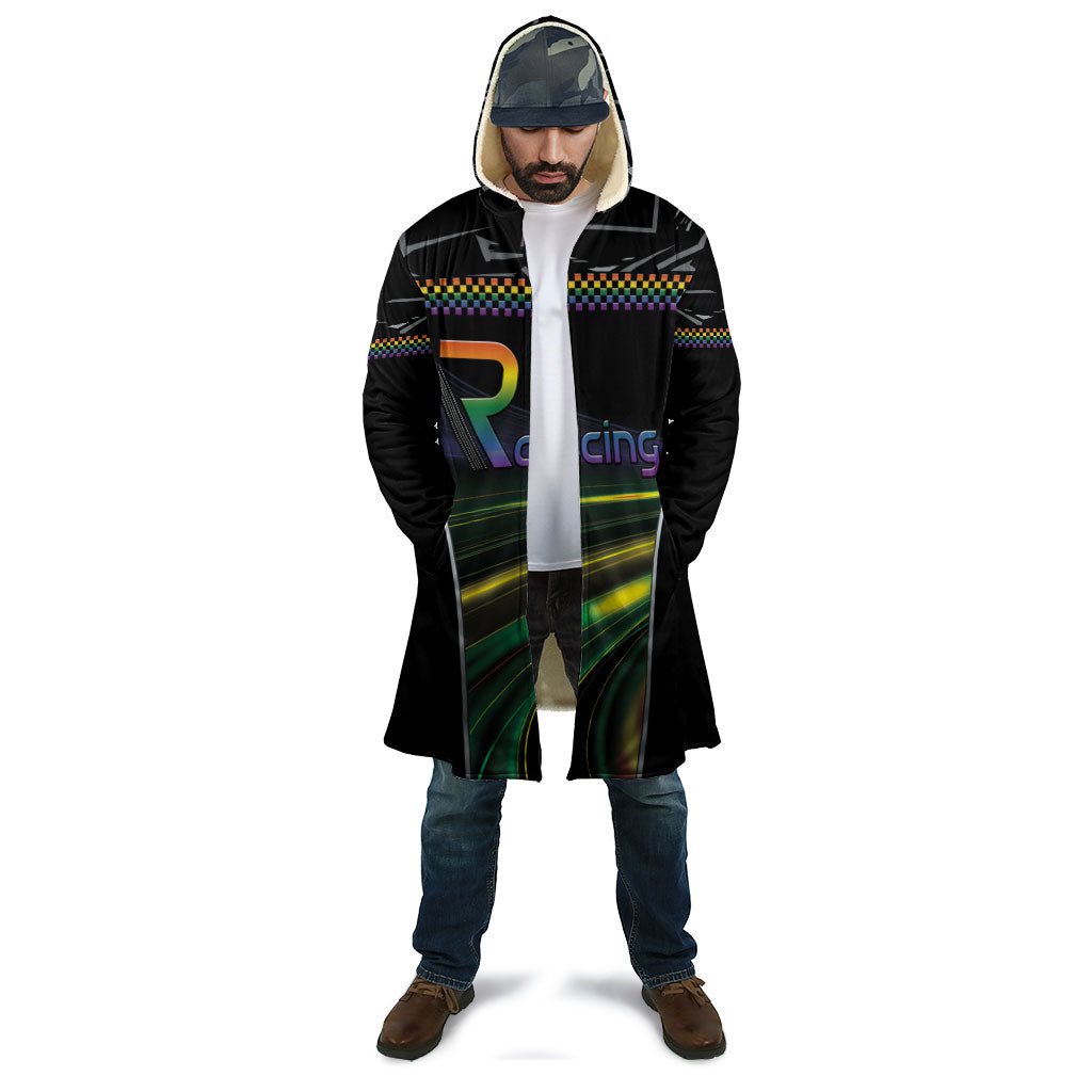 Custom Racing Pride Cloak Racing Rainbow Cyberpunk Style