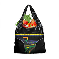 Racing Pride Grocery Bag Racing Rainbow Cyberpunk Style